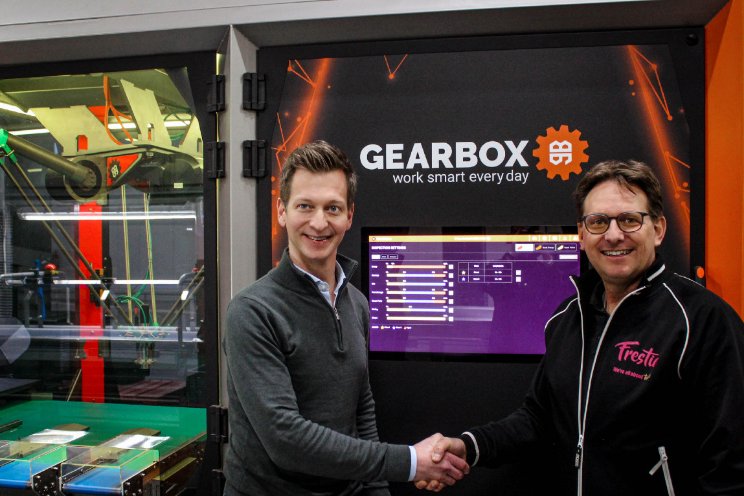 Gearbox helpt Frestia verder met slimme robot Gearbox helpt Frestia verder met slimme robot