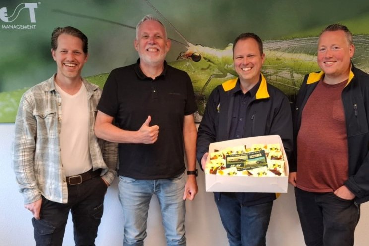 Taart bij Biobest