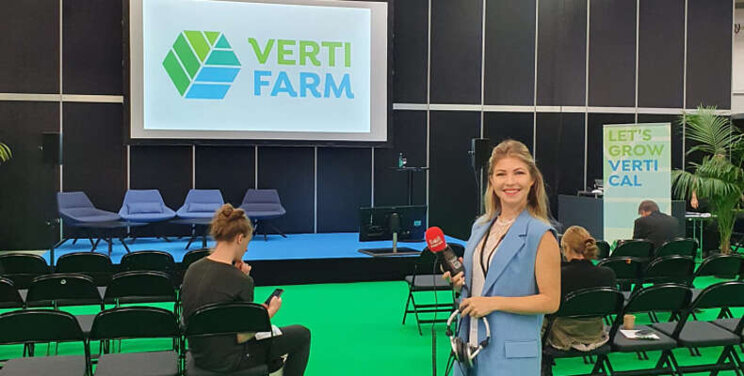 Romy op VertiFarm Romy op VertiFarm