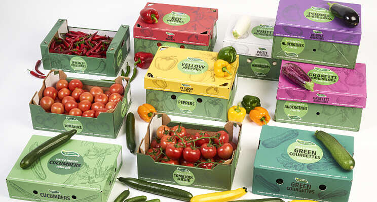 Nieuwe verpakkingen voor groenten The Greenery