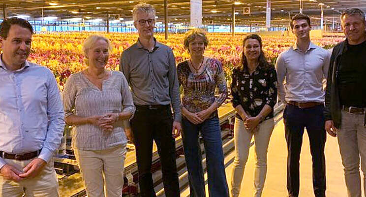 Voorzitter VNO-NCW bezoekt tuinbouwbedrijven Voorzitter VNO-NCW bezoekt tuinbouwbedrijven