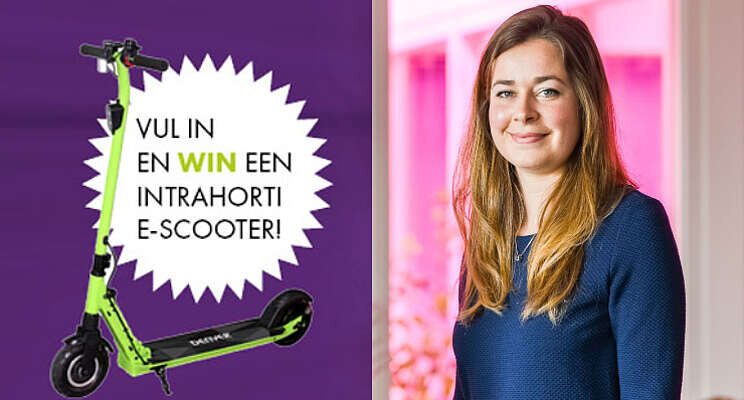 Win een E-Scooter met online enquête Intrahorti Win een E-Scooter met online enquête Intrahorti