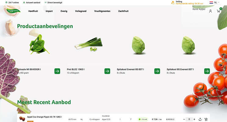 Webshop The Greenery volop in ontwikkeling Webshop The Greenery volop in ontwikkeling