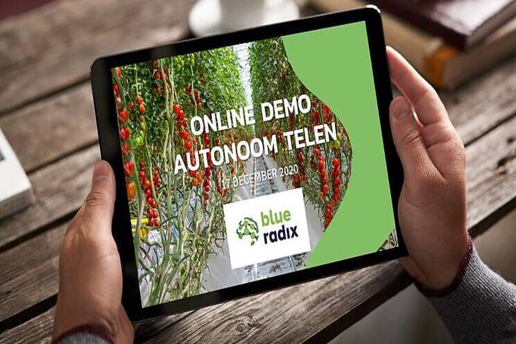 Online demo Blue Radix: unieke kijk in wereld autonoom telen Online demo Blue Radix: unieke kijk in wereld autonoom telen
