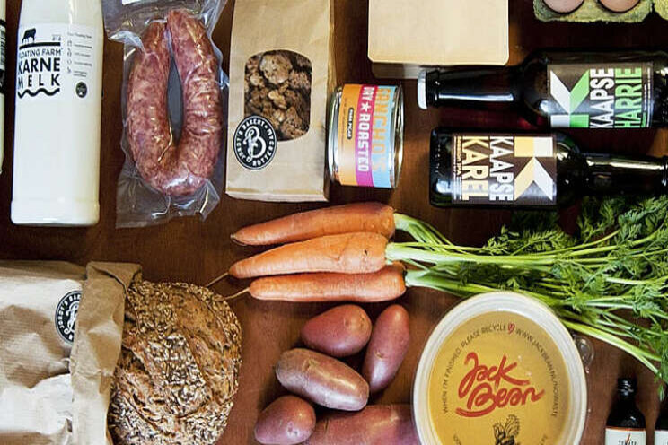 'Support Your Locals'-boxen met streekproducten 'Support Your Locals'-boxen met streekproducten